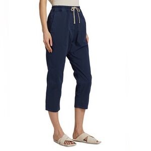 Nili Lotan, Casablanca Drop Pants, Navy, Size Small